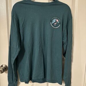 Women's Teal Long Sleeve Tee